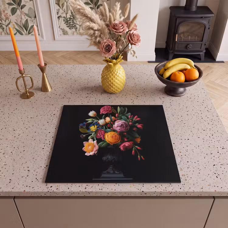 Inductie beschermer - Boeket - Romantisch - Kleurrijk — 3