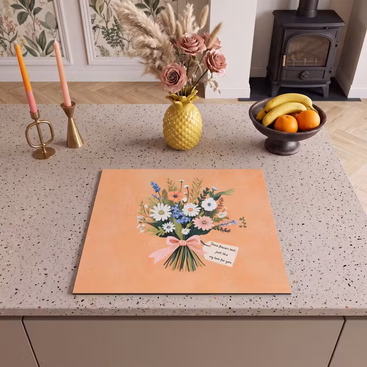Inductie beschermer - Boeket - Strikje - Quote — 3