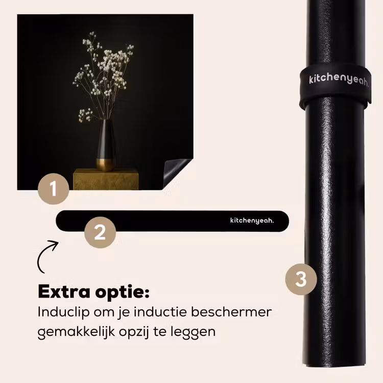 Inductie beschermer - Bloembollen - Wit - Vaas - Minimalistisch — 8