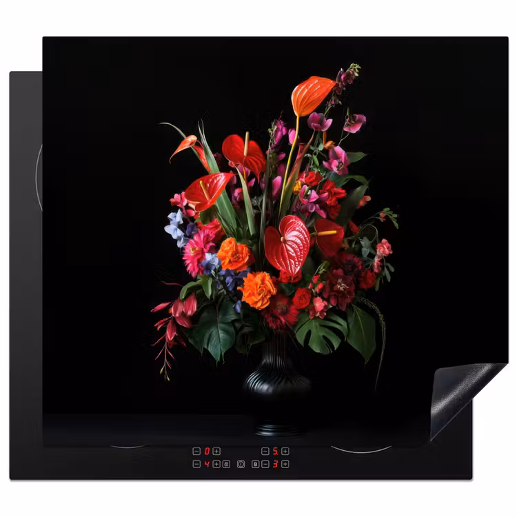 Inductie beschermer - Bloemen - Boeket - Sierlijk — 1