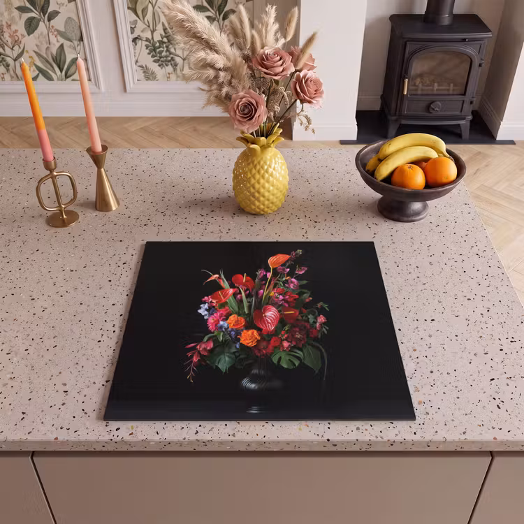 Inductie beschermer - Bloemen - Boeket - Sierlijk — 3