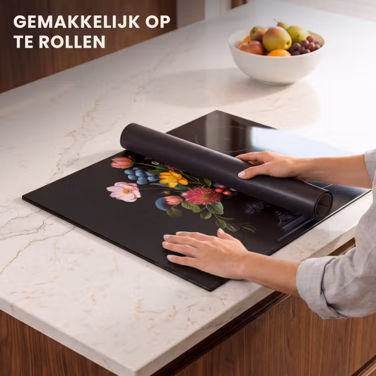 Inductie beschermer - Bloemen - Vrolijk - Vaas — 7