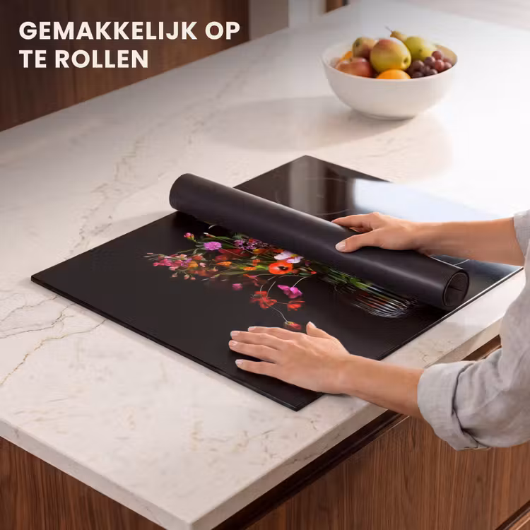 Inductie beschermer - Boeket - Veldbloemen - Vaas — 7