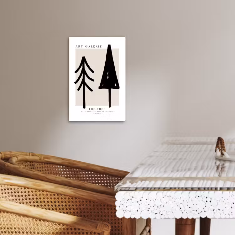 Bomen - Kerst - Zwart - Feest — 5