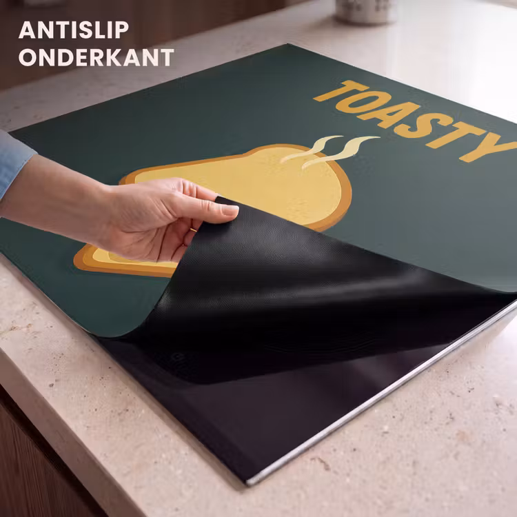 Inductie beschermer - Brood - Tosti - Groen - Minimalistisch — 6