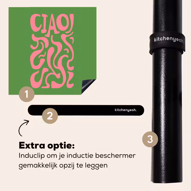Inductie beschermer - Abstract - Roze - Ciao - Vormen — 8