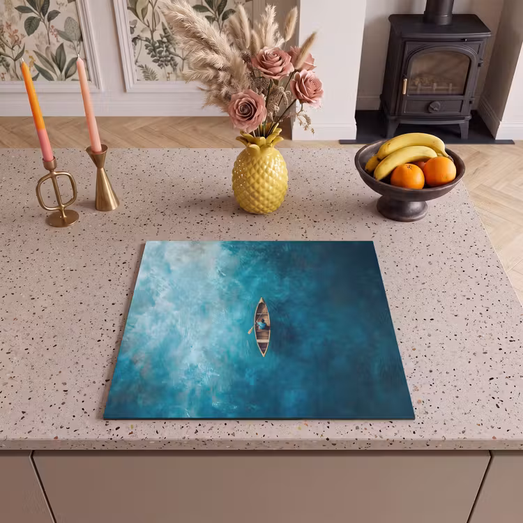 Inductie beschermer - Bootje - Water - Blauw — 3