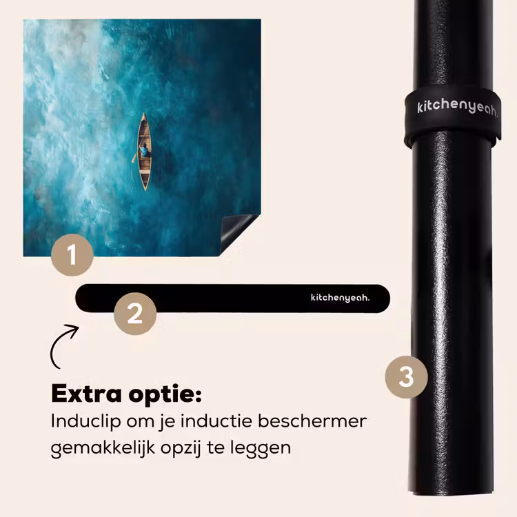 Inductie beschermer - Bootje - Water - Blauw — 8