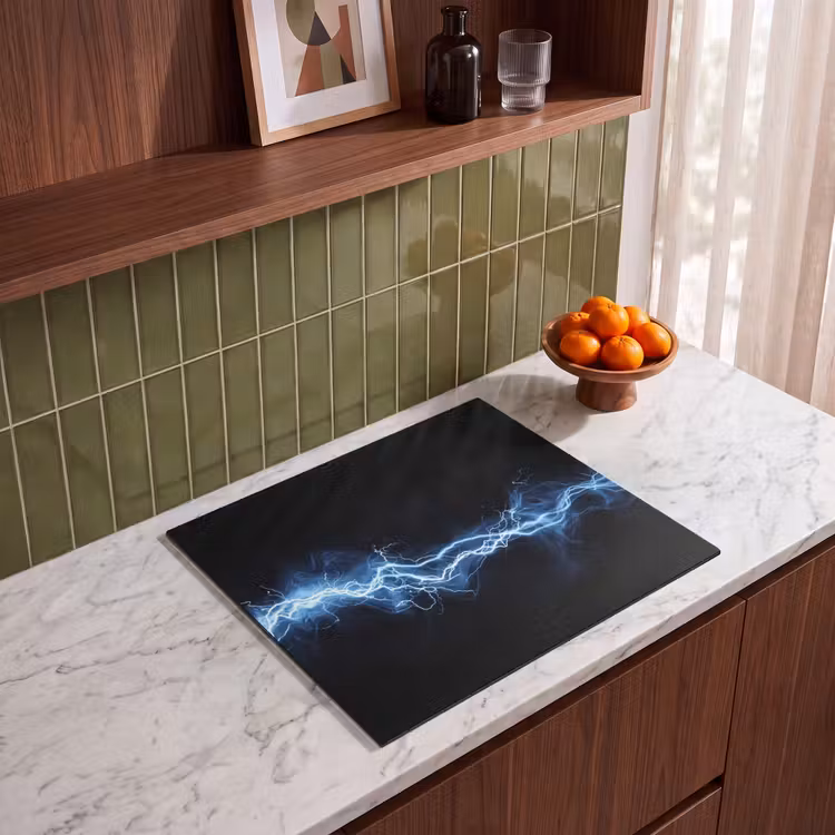 Inductie beschermer - Gaming - Bliksemflits - Blauw - Energie — 4