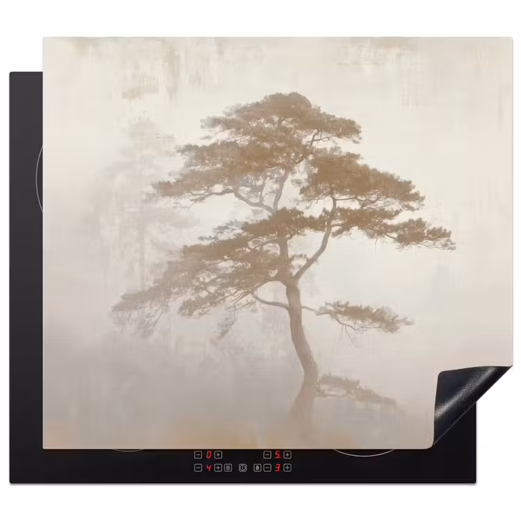 Inductie beschermer - Boom - Oosterse stijl - Landschap — 1