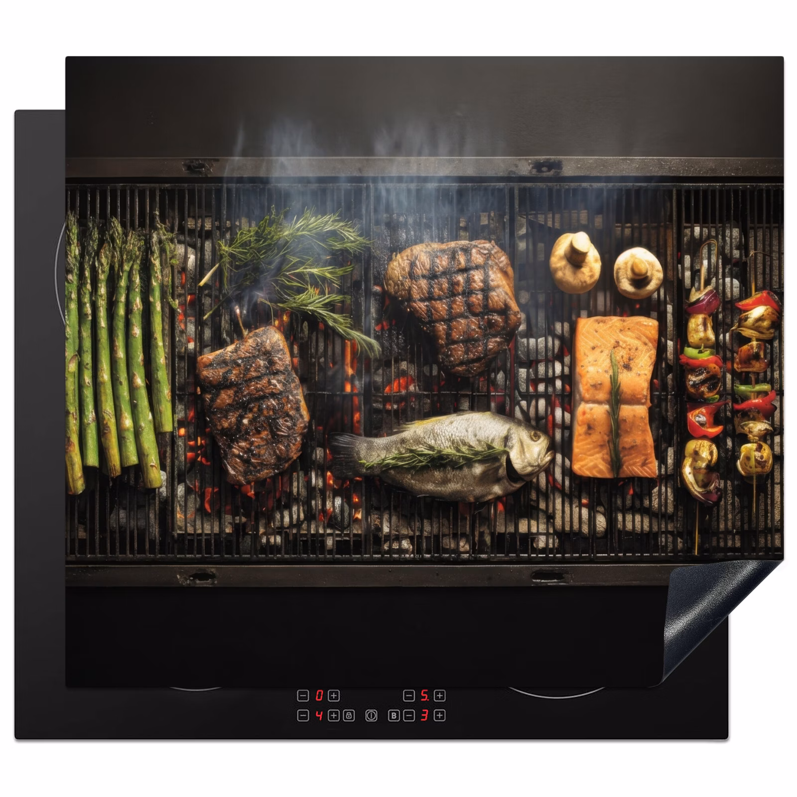 Inductie beschermer - Barbecue - Grillen - Eten — 1