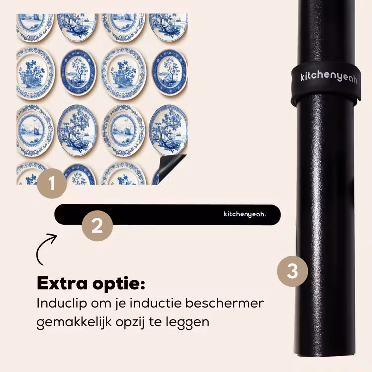 Inductie beschermer - Borden - Bomen - Planten - Blauw — 8