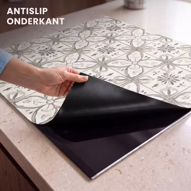 Inductie beschermer - Antiek - Tegel - Beige — 6