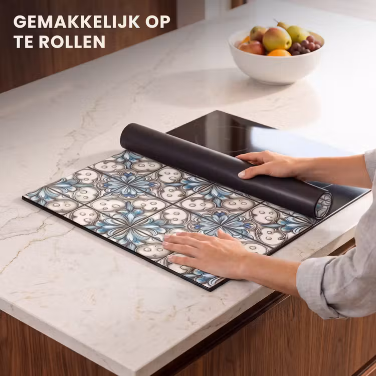 Inductie beschermer - Barok - Tegel - Kleurrijk — 7
