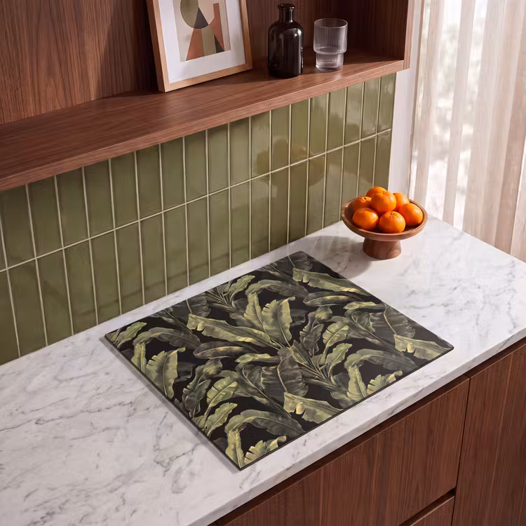 Inductie beschermer - Botanisch - Bladeren - Groen — 4