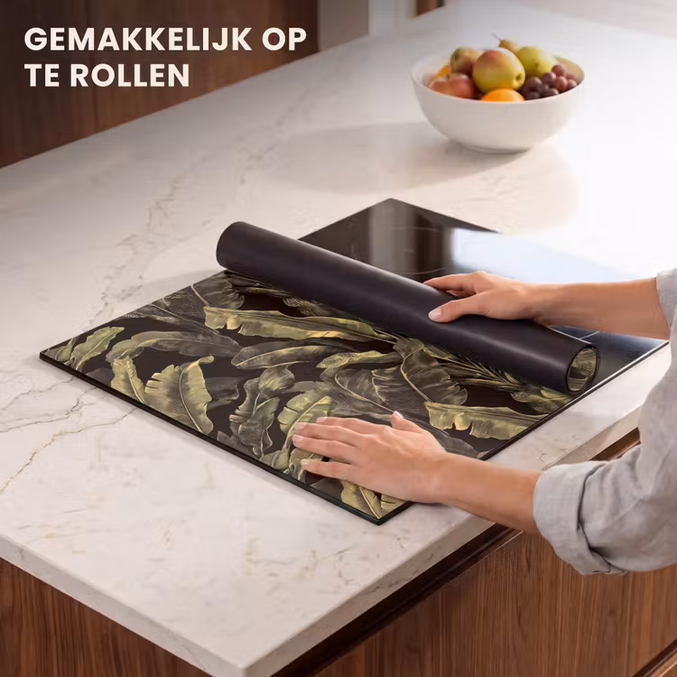 Inductie beschermer - Botanisch - Bladeren - Groen — 7