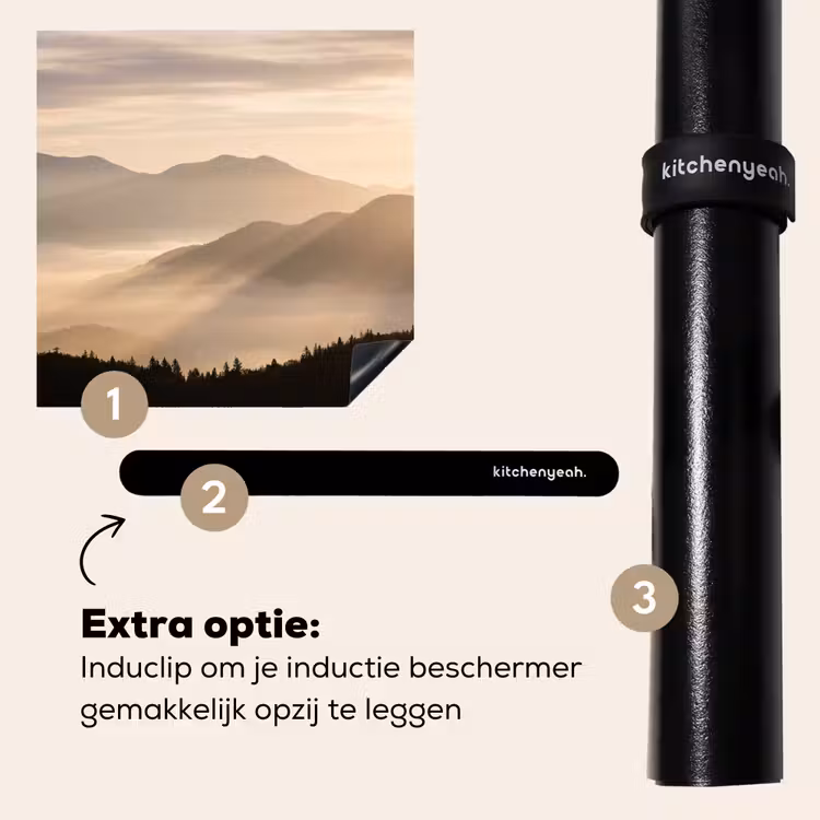 Inductie beschermer - Bergen - Mist - Zonnestralen — 8