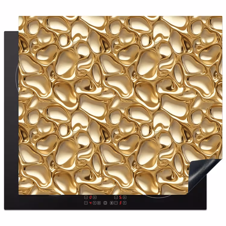 Inductie beschermer - Abstract - Modern - Goud — 1