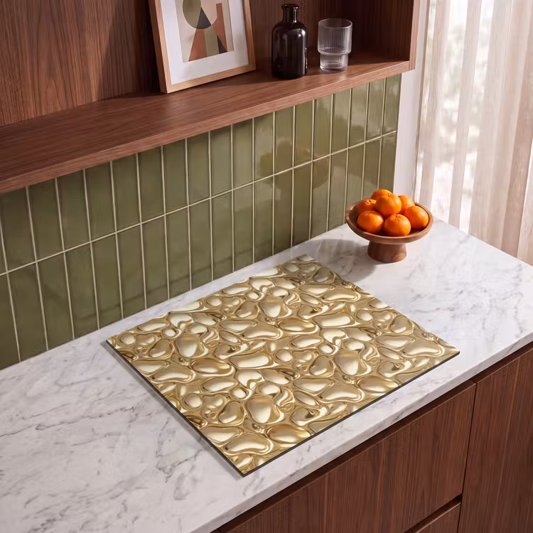 Inductie beschermer - Abstract - Modern - Goud — 4