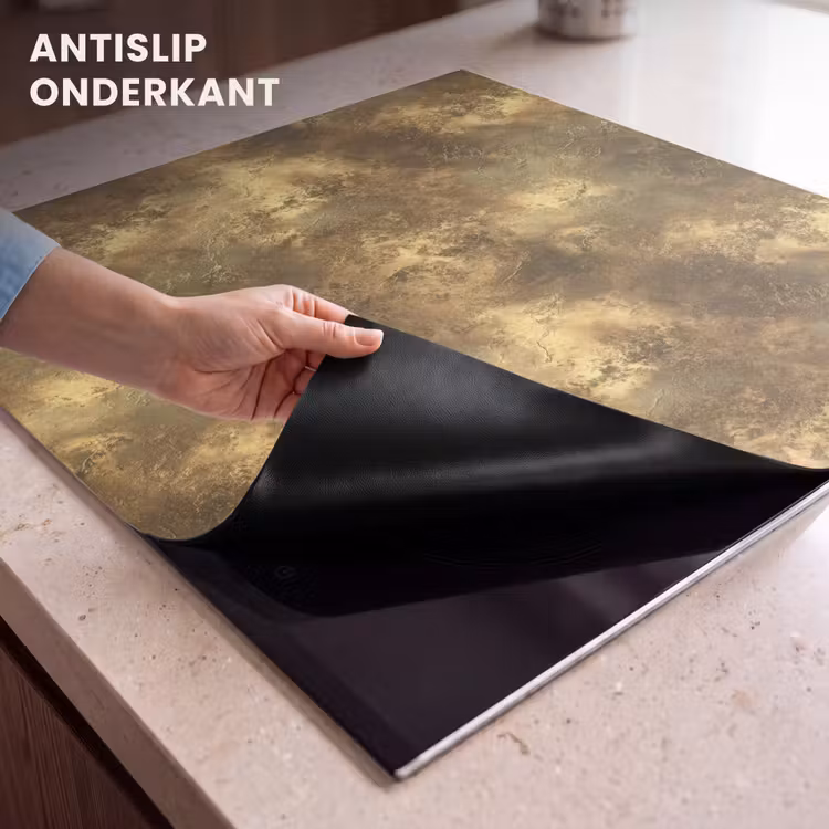 Inductie beschermer - Antiek - Metaallook - Goud — 6