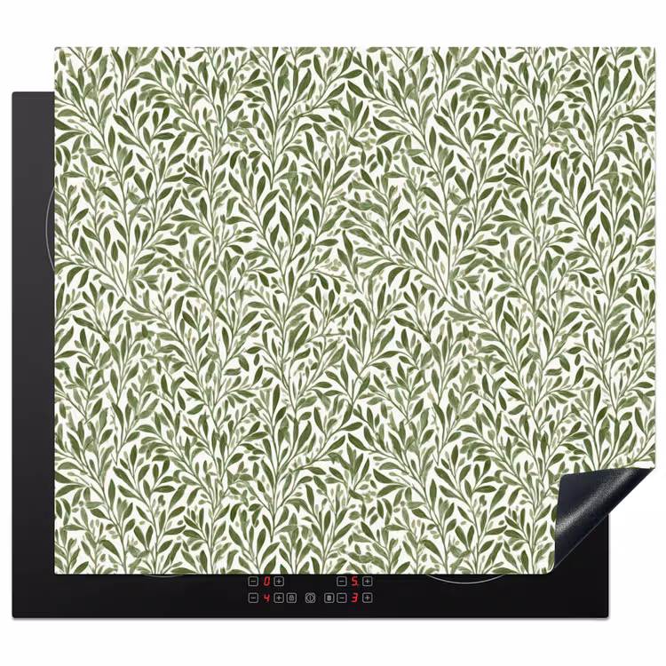 Inductie beschermer - Botanisch - Takken - Groen — 1