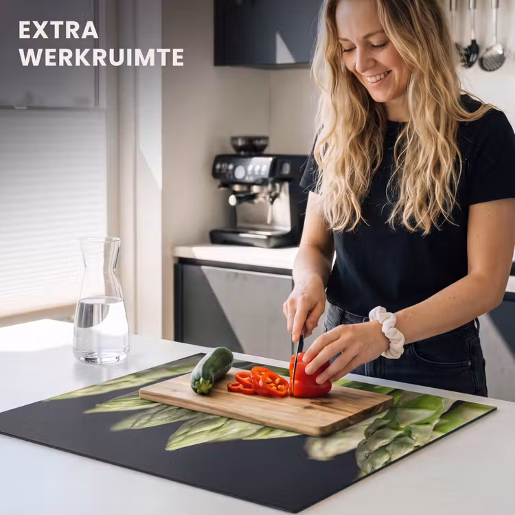 Inductie beschermer - Asperges - Groen - Zwart — 5