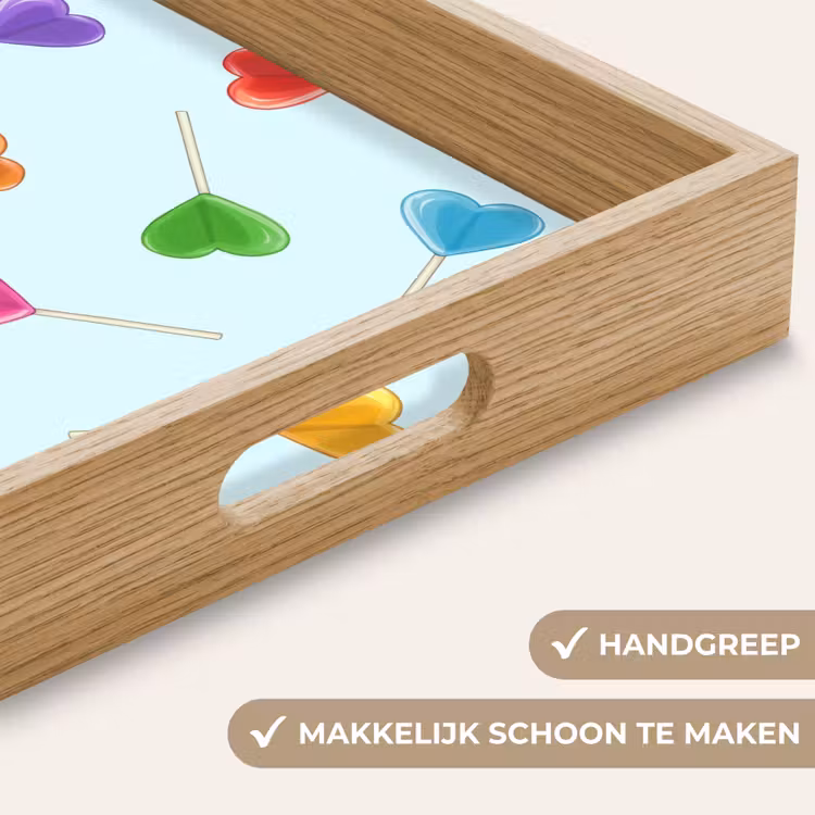 Dienblad - Lolly - Regenboog - Snoep — 8