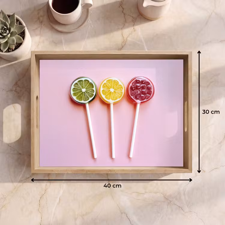 Dienblad - Lolly - Snoep - Citrus — 7