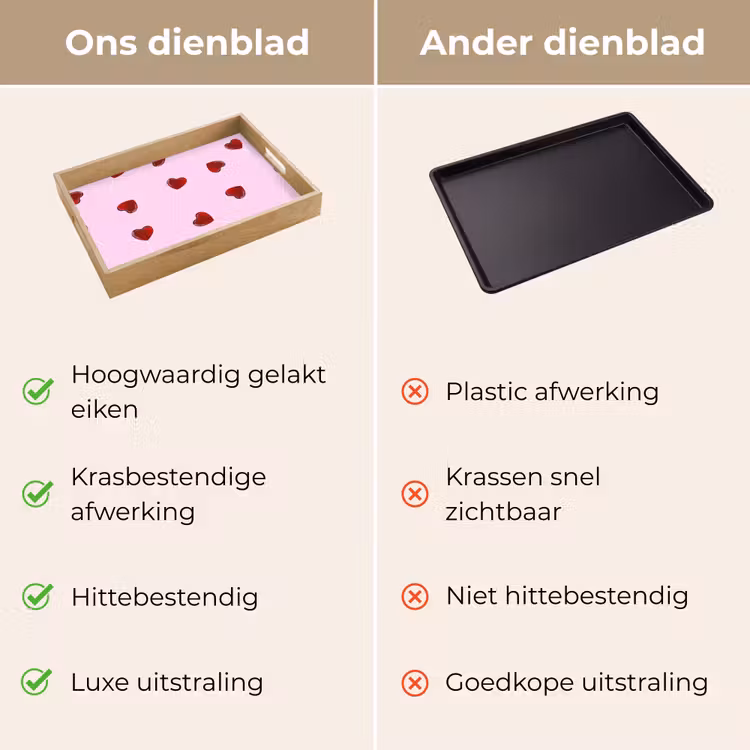 Dienblad - Roze - Hart - Lolly - Snoep — 9