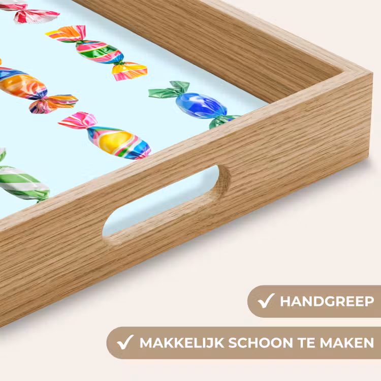 Dienblad - Snoepjes - Realistisch - Kleurrijk — 8