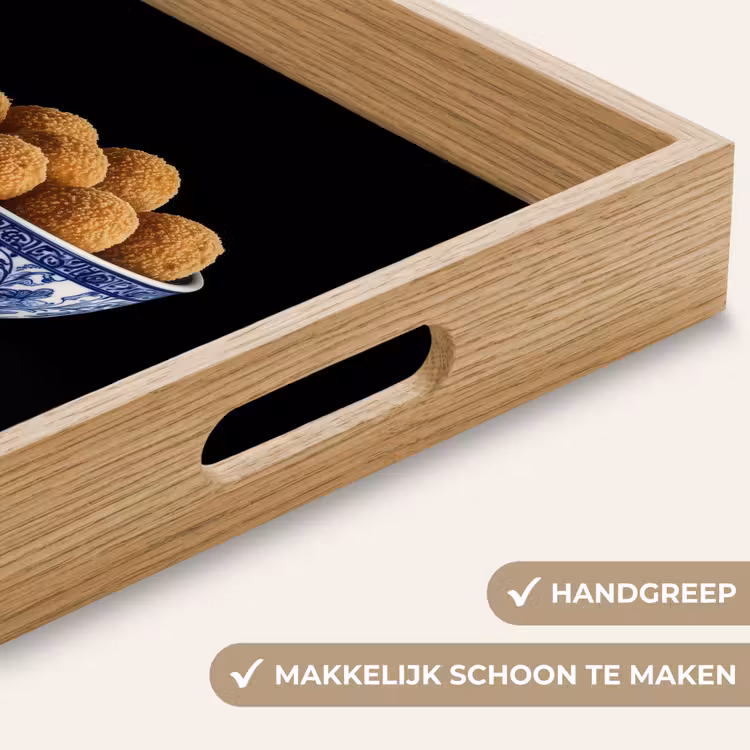 Dienblad - Delfts blauw - Bitterballen - Holland - Schaal — 8