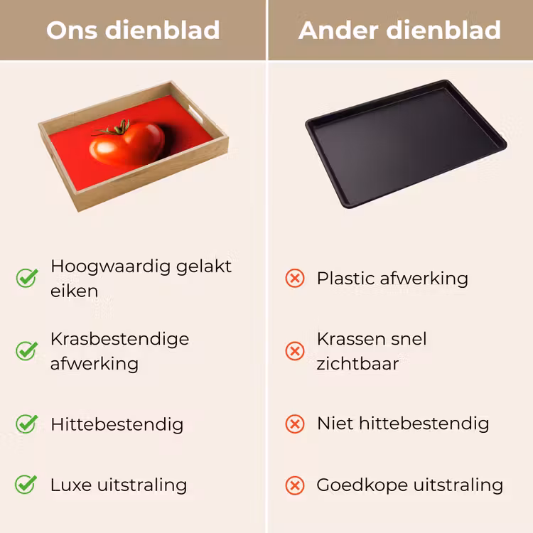 Dienblad - Tomaat - Rood - Hart — 9