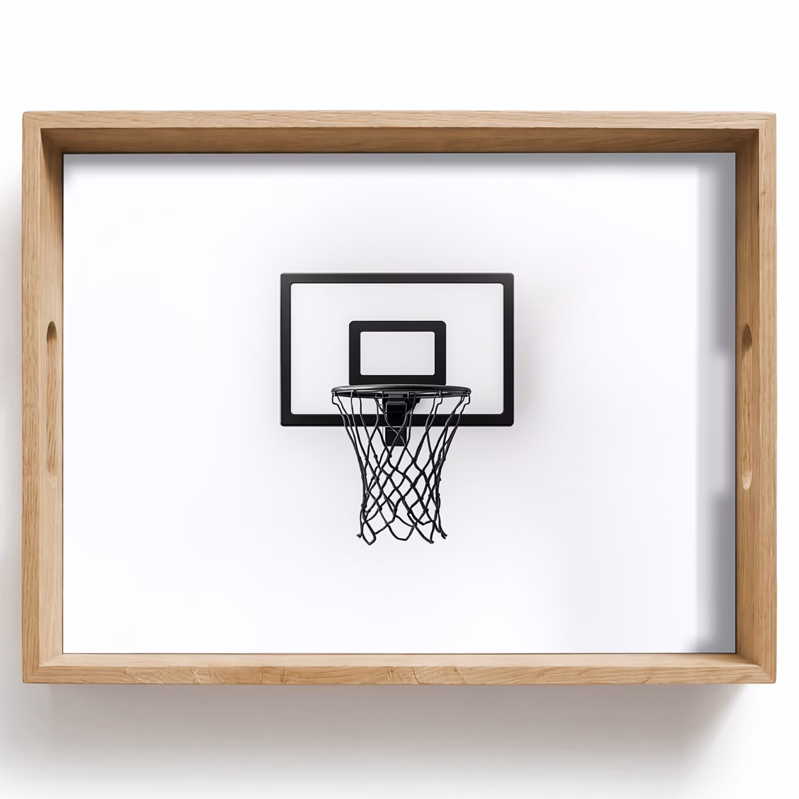 Dienblad - Basketbalbord - Minimalistisch - Zwart — 1