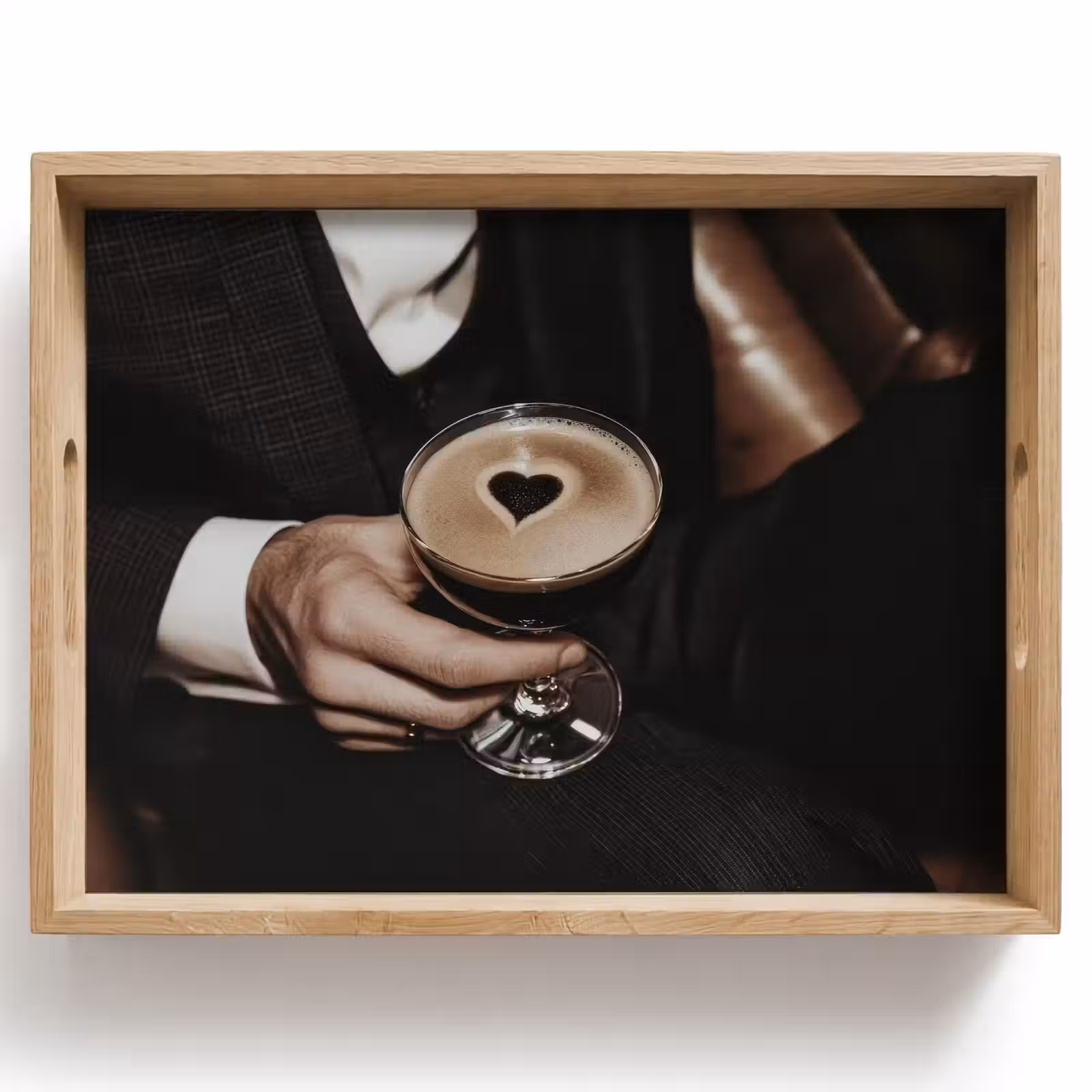 Dienblad - Hartje - Cocktail - Espresso Martini - Hand — 1