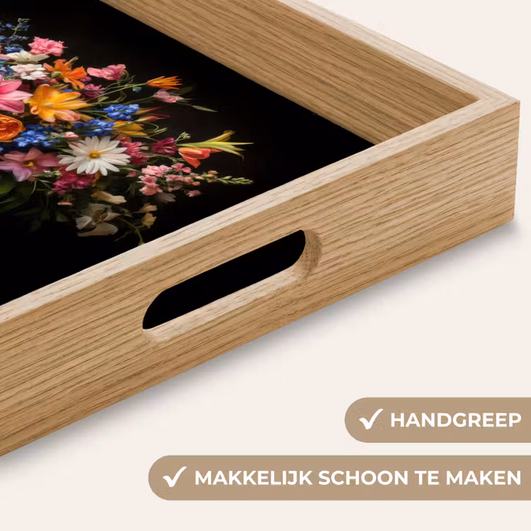 Dienblad - Kleur - Vaas - Bloemen - Boeket — 8