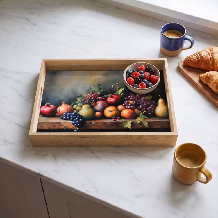 Dienblad - Rustiek - Stilleven - Fruit — 3