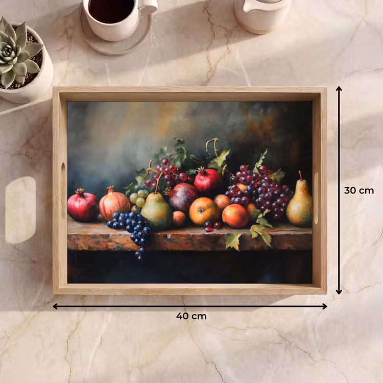 Dienblad - Rustiek - Stilleven - Fruit — 7