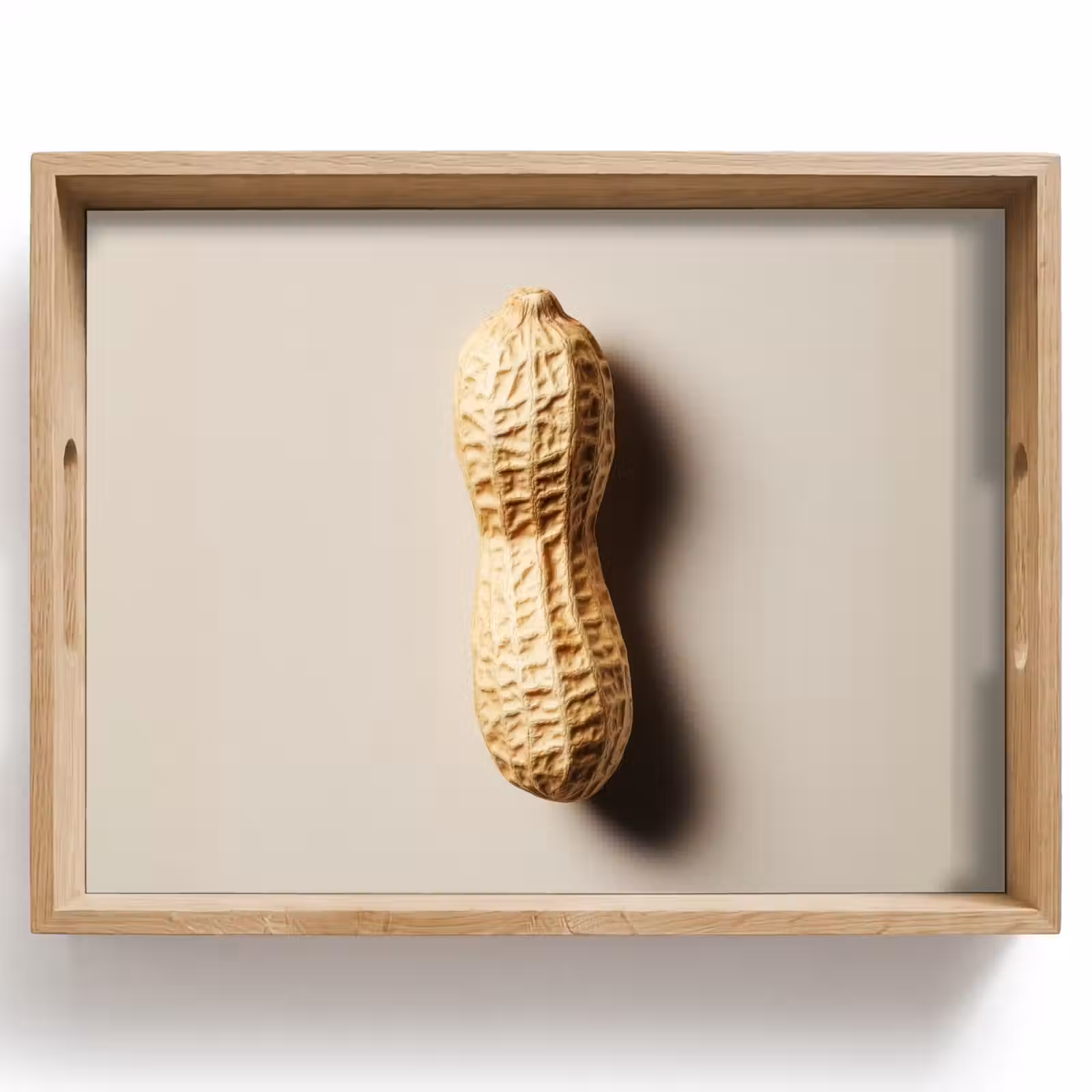 Dienblad - Pinda - Ruw - Beige — 1