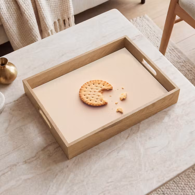 Dienblad - Koekje - Kruimels - beige — 2
