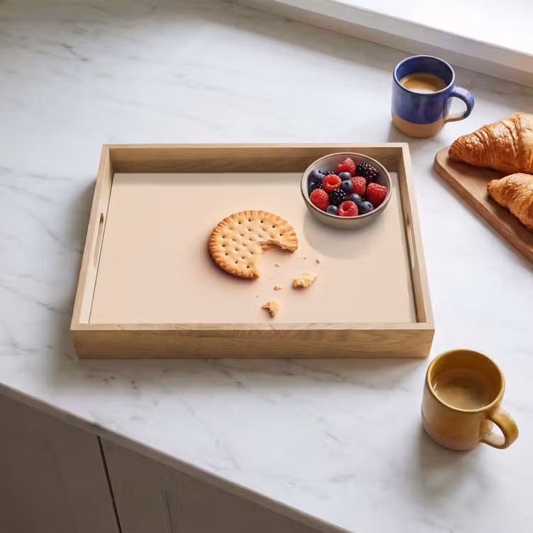 Dienblad - Koekje - Kruimels - beige — 3