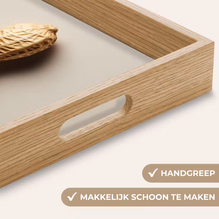Dienblad - Pinda - Ruw - Beige — 8
