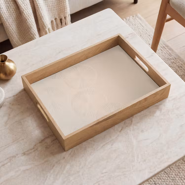 Dienblad - Japandi - Beige - Modern — 2