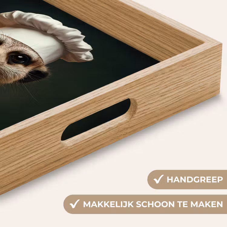 Dienblad - Dier - Kok - Stokstaartje — 8