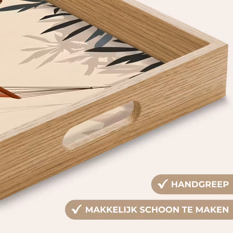 Dienblad - Hangmat - Kleurrijk - Bladeren - Schaduw — 8