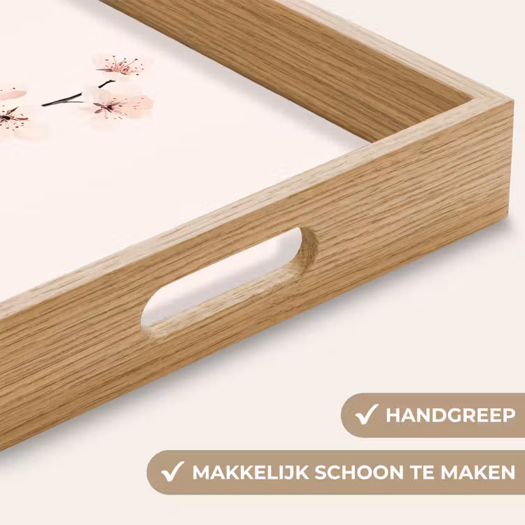 Dienblad - Minimalistisch - Bloesem - Tak - Roze — 8