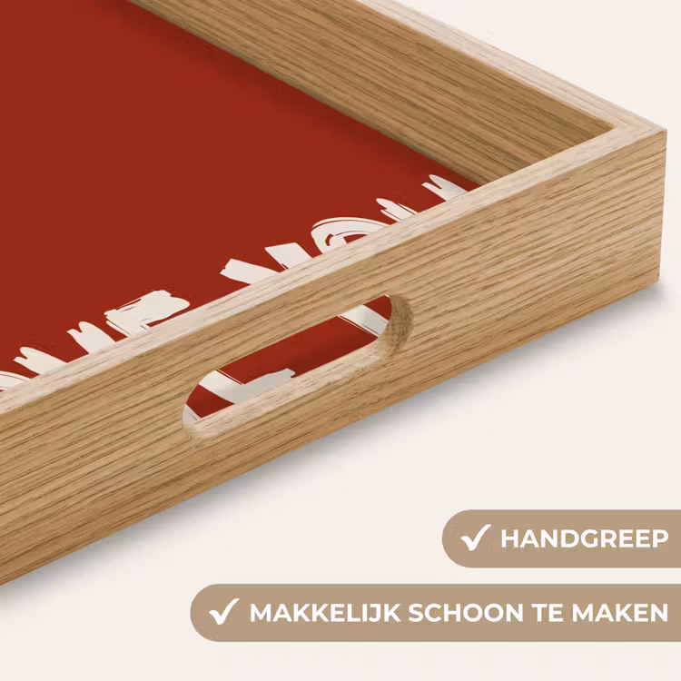Dienblad - Schuin - Loveyou - Rood — 8