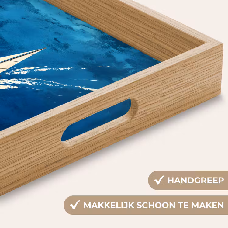 Dienblad - Zeilboot - Water - Abstract - Schaduw — 8