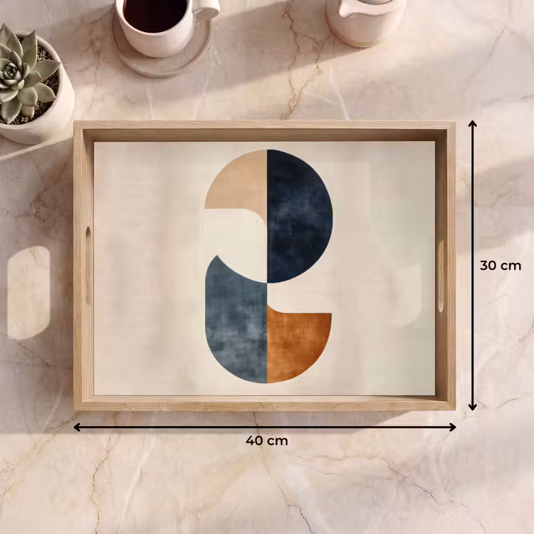 Dienblad - Cirkels - Abstract - Kleurrijk — 7