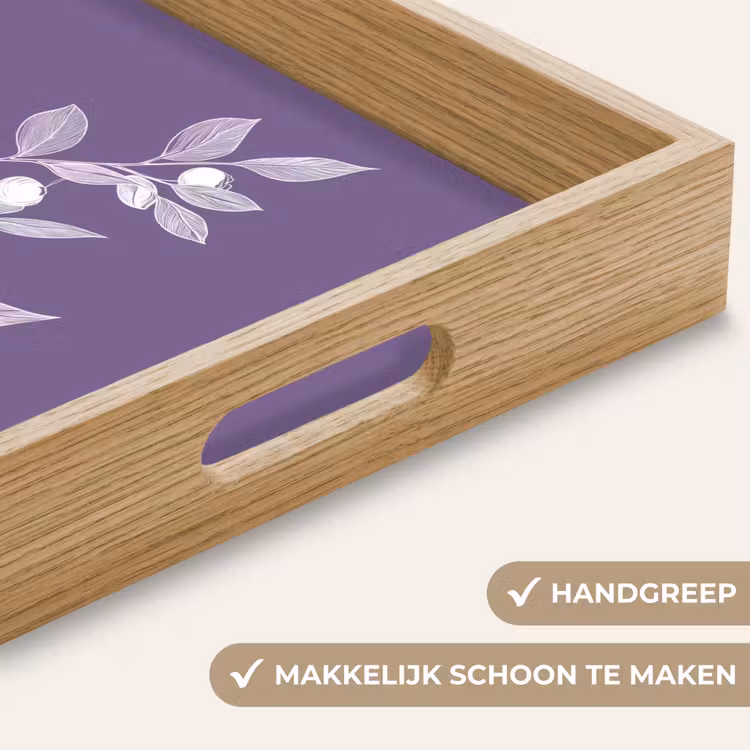 Dienblad - Tak - Sierlijk - Bladeren - Minimalistisch — 8