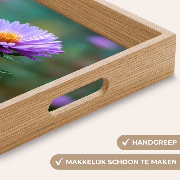 Dienblad - Aster - Paars - Bloem - Blaadjes — 8